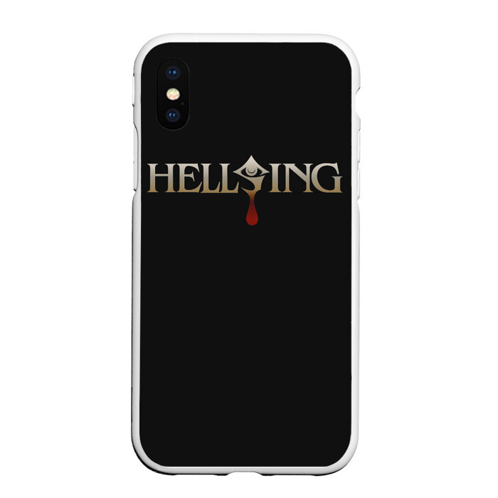 Чехол для iPhone XS Max матовый Hellsing фото