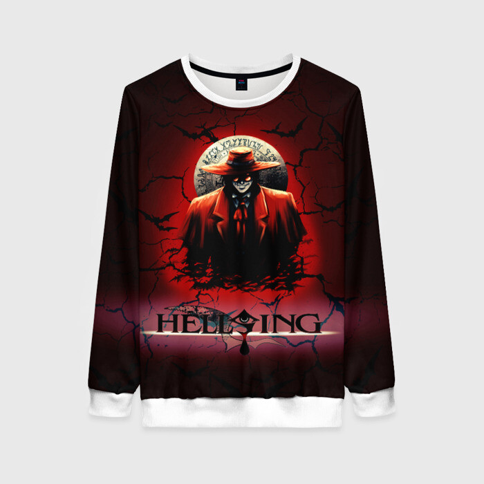 Женский свитшот 3D HELLSING SSS фото