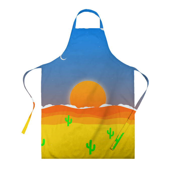 Фартук 3D Пустыня фото