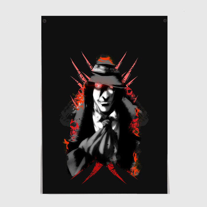 Постер Хеллсинг. Алукард фото