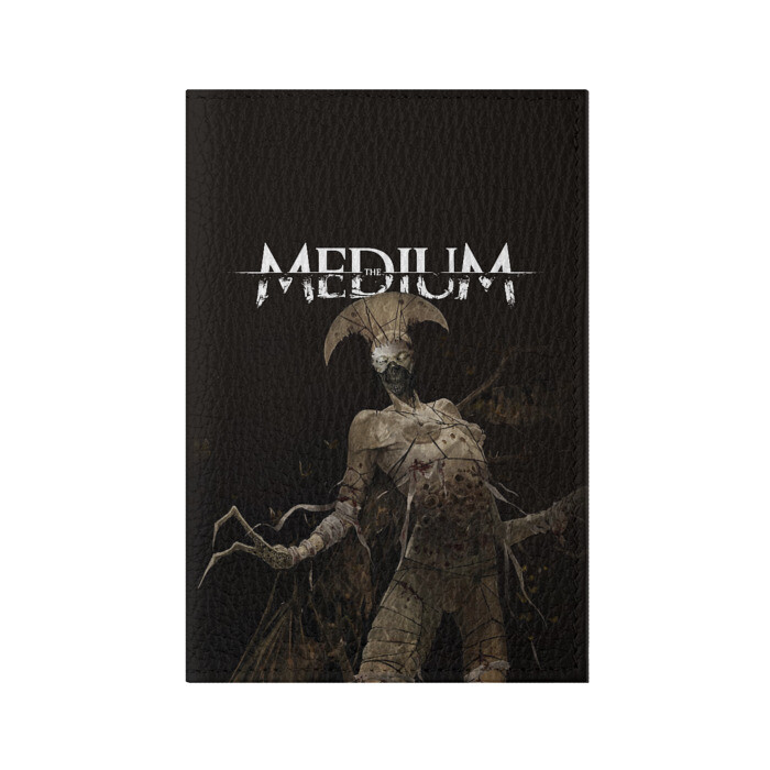 Обложка для паспорта матовая кожа The Medium Villain фото