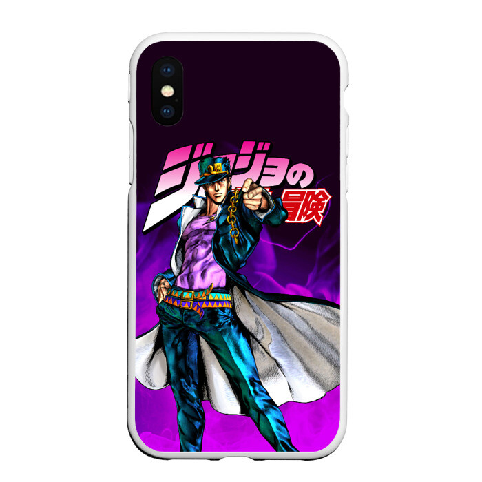 Чехол для iPhone XS Max матовый JOJO`S BIZARRE ADVENTURE фото