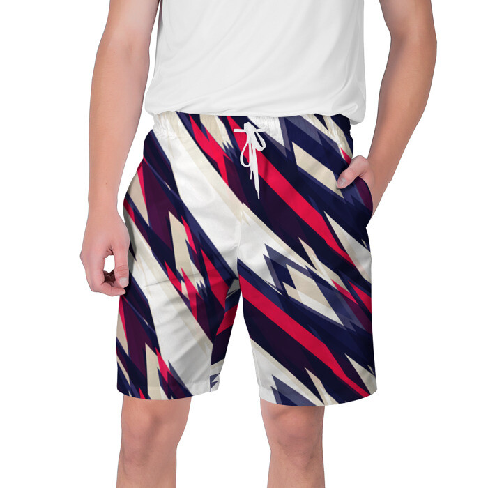 Мужские шорты 3D Абстракция ,,Пламя фото