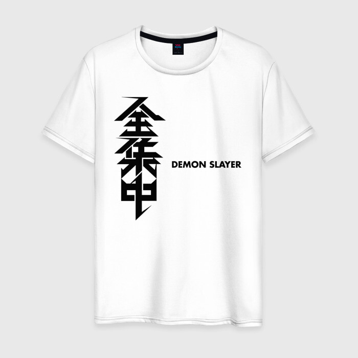 Мужская футболка хлопок Demon Slayer фото