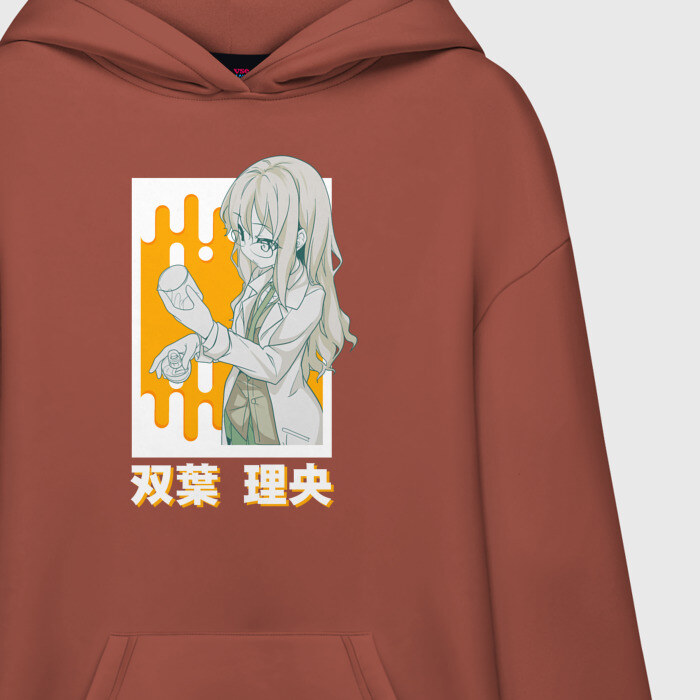 Худи SuperOversize хлопок Рио Футаба фото