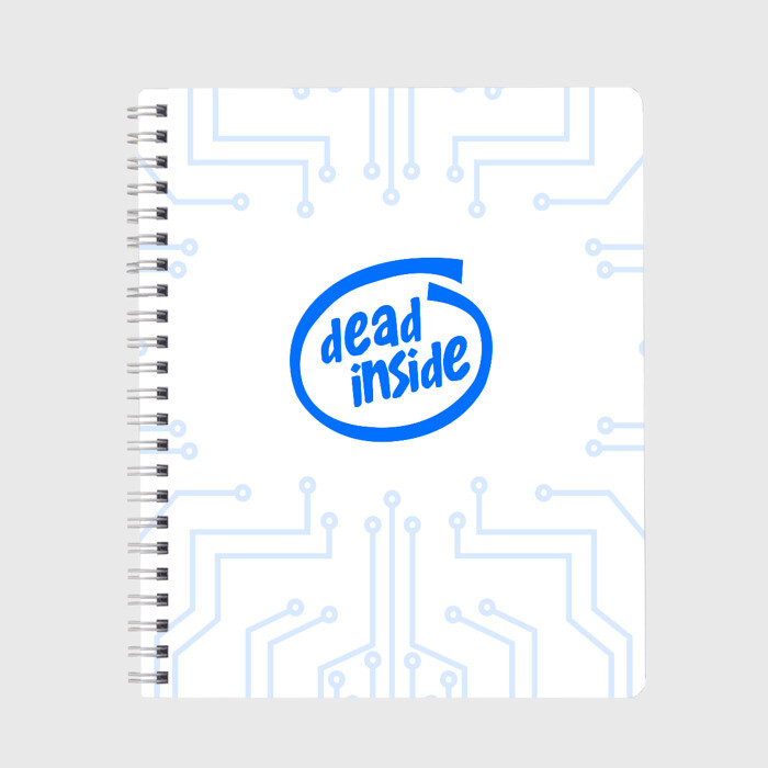 Тетрадь DEAD INSIDE фото