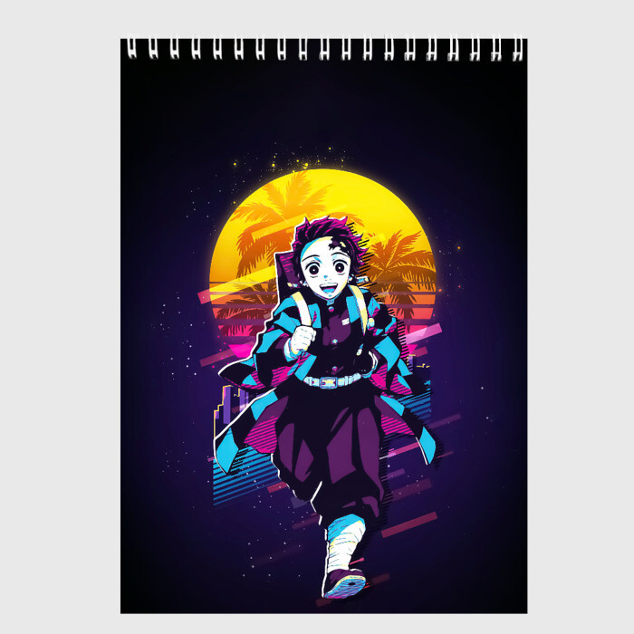 Скетчбук Танджиро Камадо Kimetsu no Yaiba фото