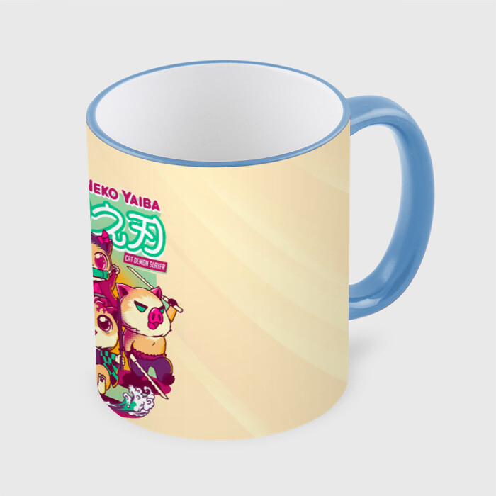 Кружка Kimetsu Neko Yaiba фото