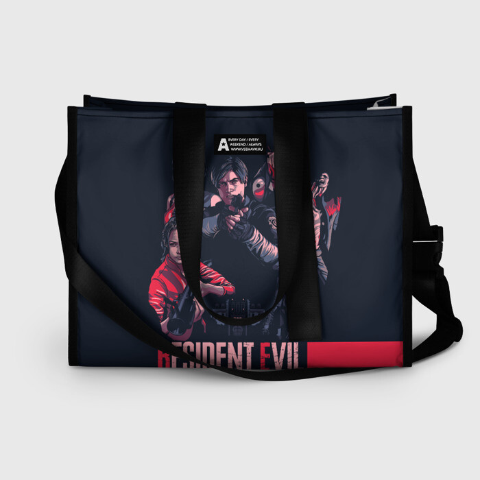 Сумка-шоппер 3D Обитель зла фото