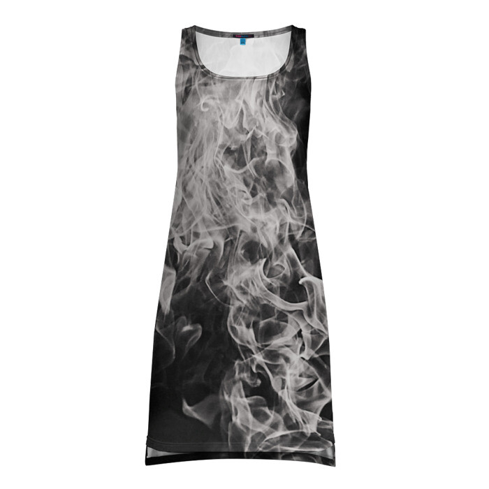 Платье-майка 3D Fire and Smoke фото