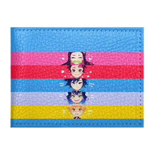 Обложка для студенческого билета ПЕРСОНАЖИ Kimetsu no Yaiba фото