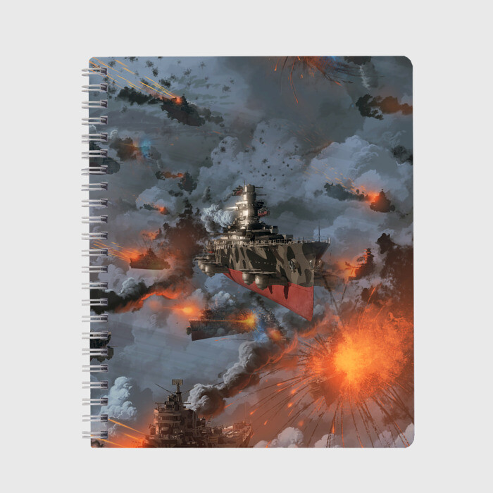 Тетрадь Стимпанк бой Steampunk Ship (Z) фото