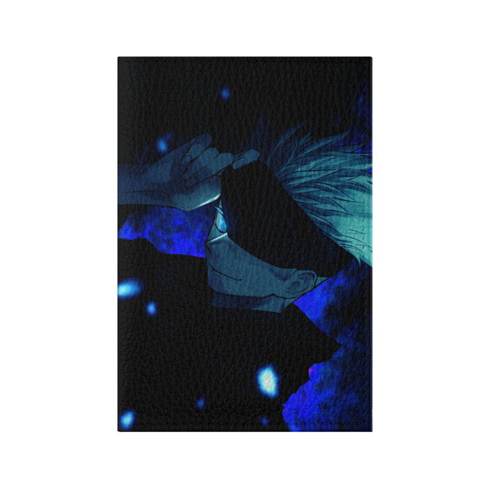 Обложка для паспорта матовая кожа Магическая битва фото