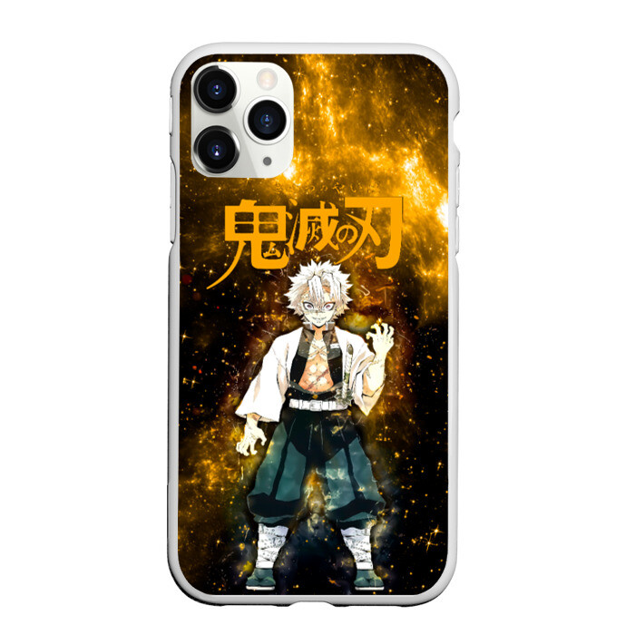 Чехол для iPhone 11 Pro матовый Санеми Шинадзугава Kimetsu no Yaiba фото