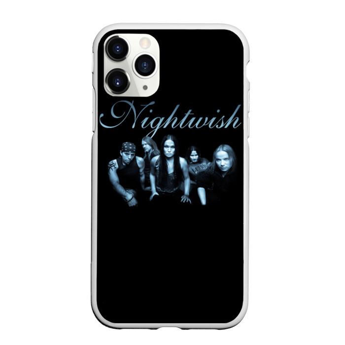 Чехол для iPhone 11 Pro матовый Nightwish with old members фото