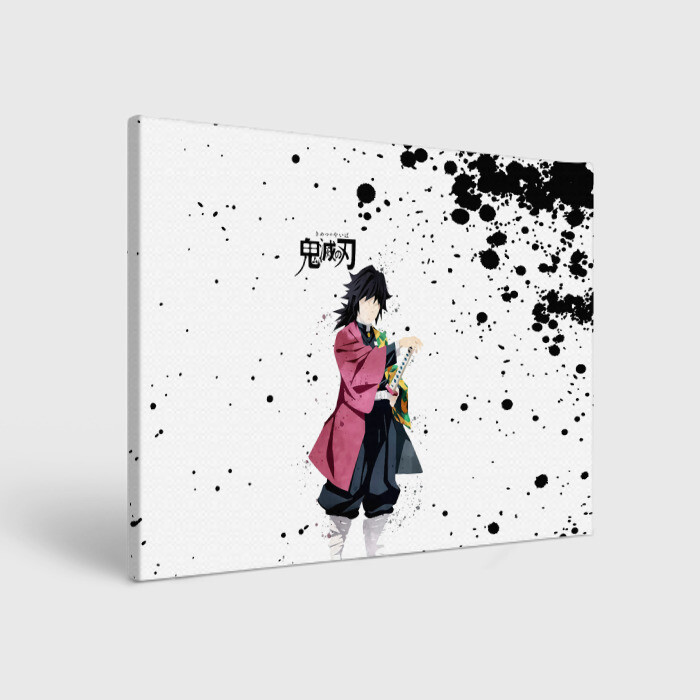 Холст прямоугольный Гию Томиока Kimetsu no Yaiba фото
