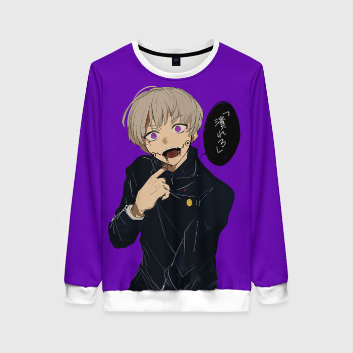 Женский свитшот 3D Jujutsu kai | Anime фото