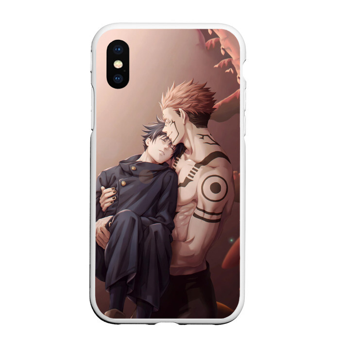Чехол для iPhone XS Max матовый Магическая битва | Jujutsu kai фото