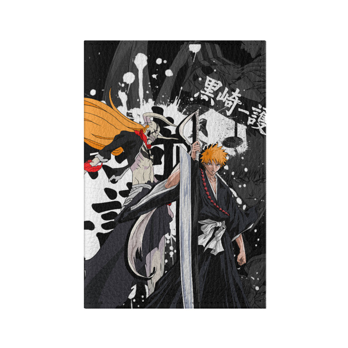 Обложка для паспорта матовая кожа Bleach фото