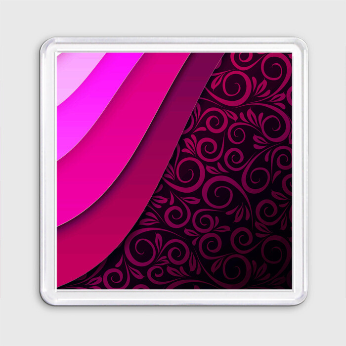 Магнит 55*55 BUTTERFLY фото