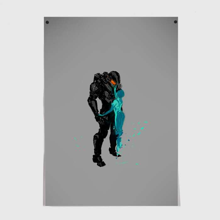 Постер Кибер любовь фото