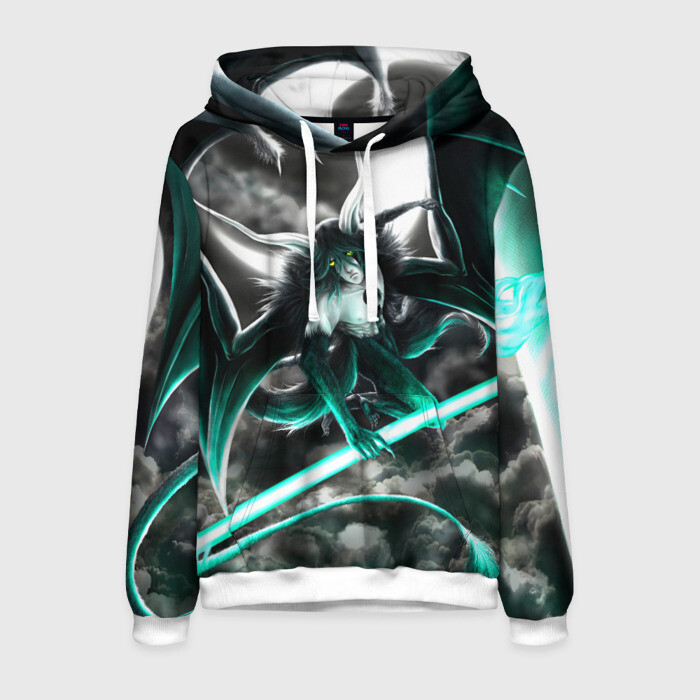 Мужская толстовка 3D Ulquiorra Schiffer Bleach фото