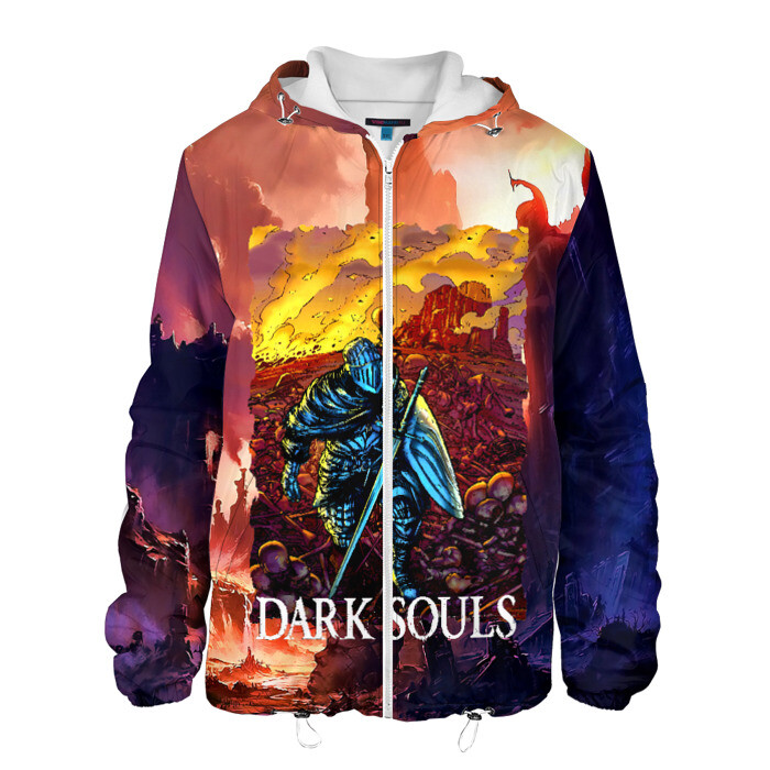 Мужская куртка 3D DARKSOULS | RPG фото
