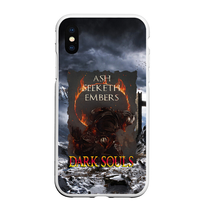 Чехол для iPhone XS Max матовый ТЁМНЫЕ ДУШИ | SOUL HORROR фото