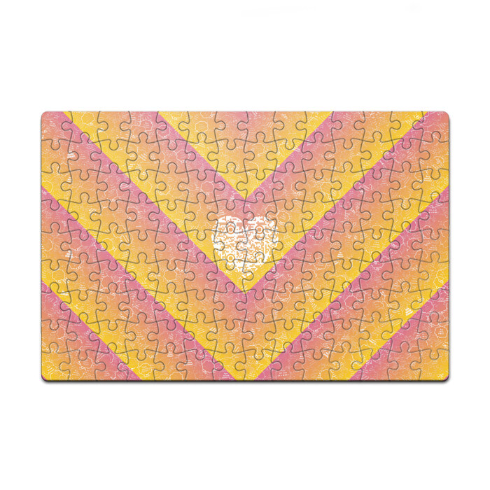 Пазл магнитный 126 элементов Сердечко АПВ 74ЛЖ фото