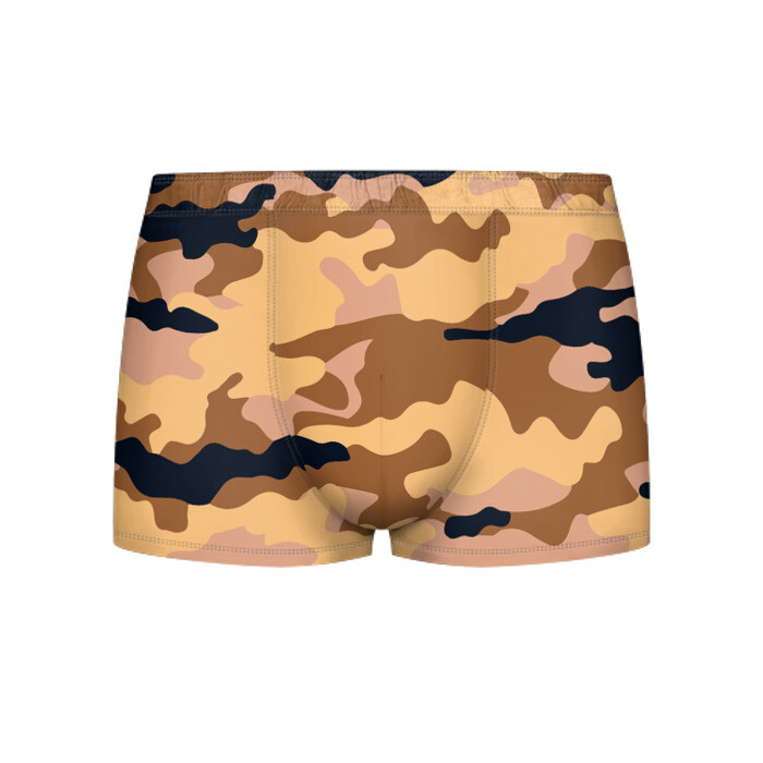 Мужские трусы 3D Камуфляж фото