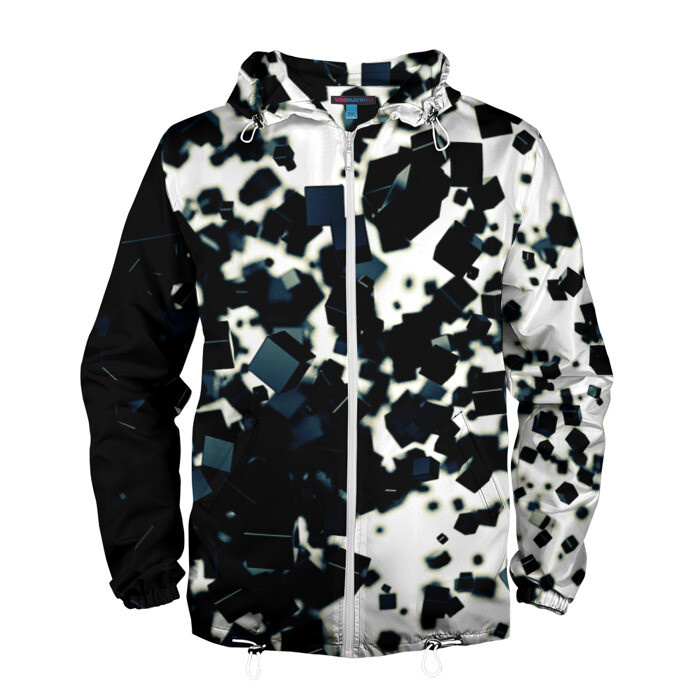 Мужская ветровка 3D KUBIKI фото