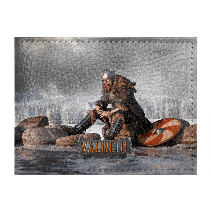 Обложка для студенческого билета Valheim Викинг фото