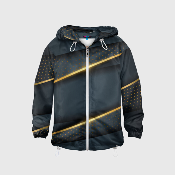 Детская ветровка 3D 3D luxury gold фото