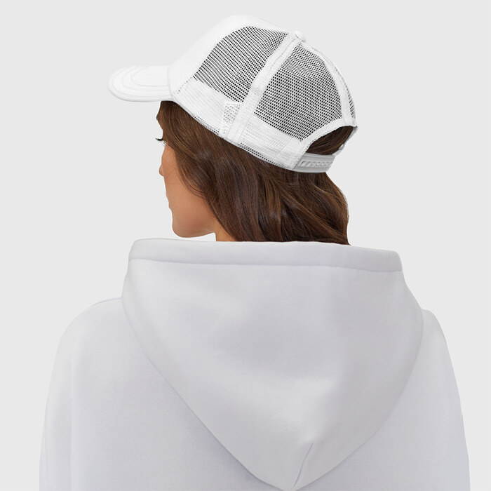 Кепка тракер с сеткой Танджиро и Незуко Kimetsu no Yaiba фото