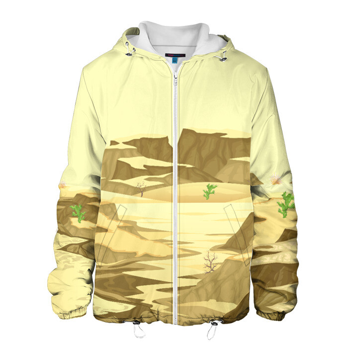 Мужская куртка 3D Пустыня фото
