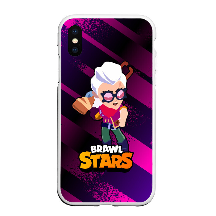 Чехол для iPhone XS Max матовый Белль Belle Brawl Stars фото