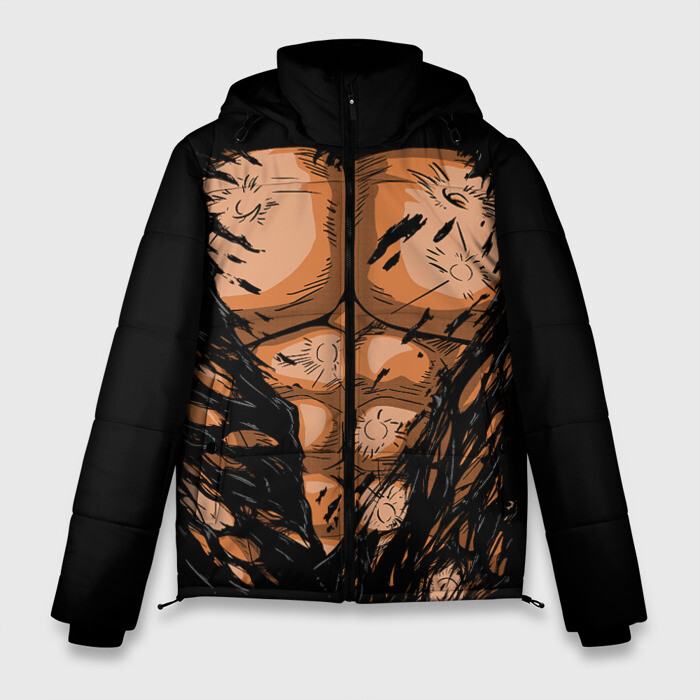 Мужская зимняя куртка 3D Идеальный Торс фото