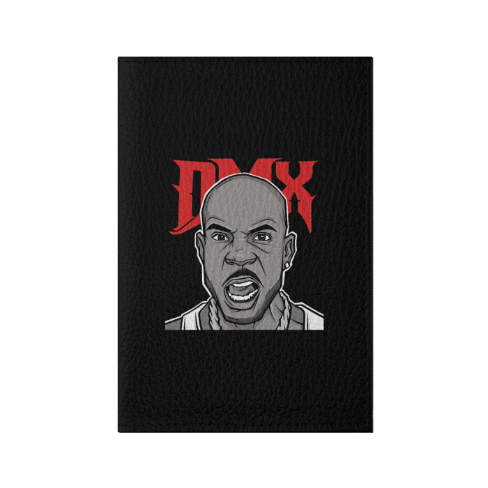 Обложка для паспорта матовая кожа DMX | Earl Simmons фото