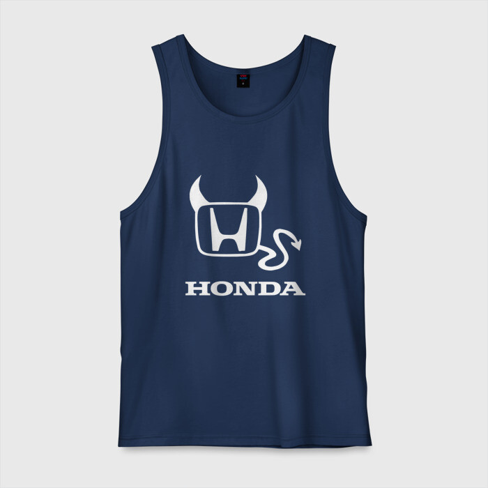 Мужская майка хлопок HONDA / ХОНДА / ДЕМОН фото