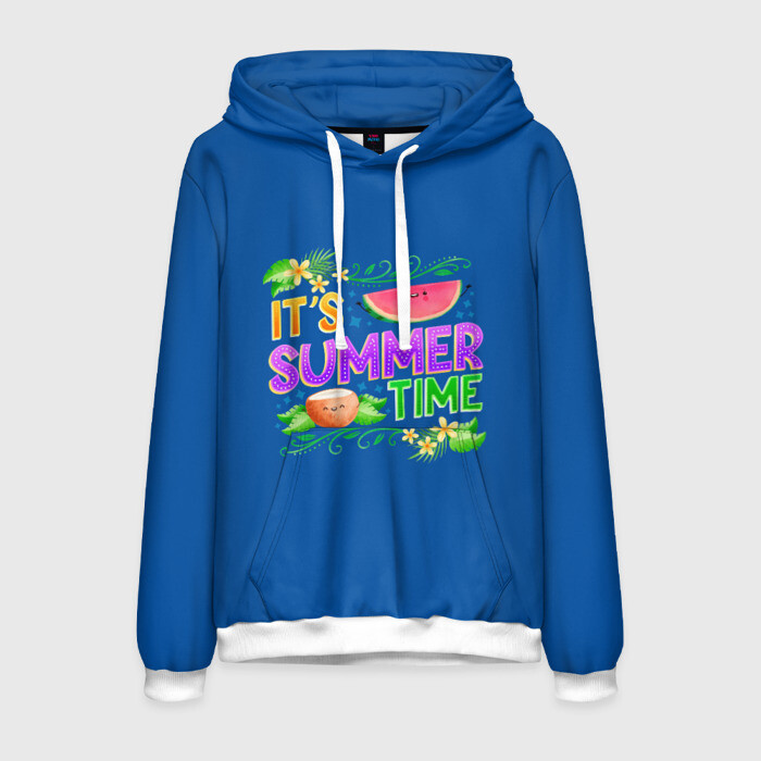 Мужская толстовка 3D Время лета фото