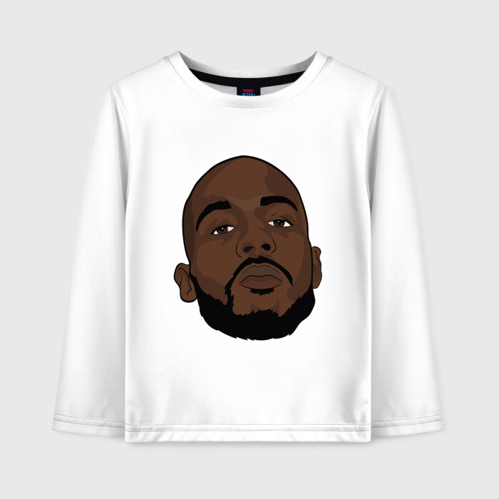 Детский лонгслив хлопок DMX Face фото