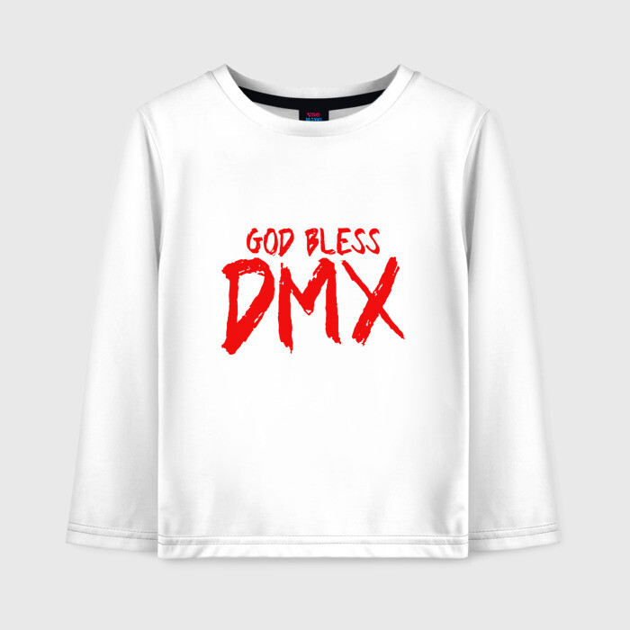 Детский лонгслив хлопок God Bless DMX фото
