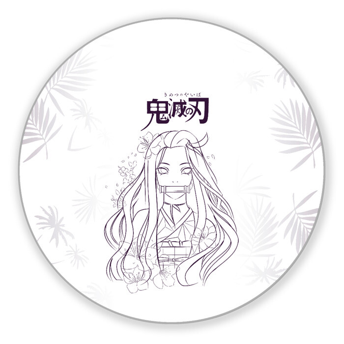 Коврик для мышки круглый Незуко Камадо Kimetsu no Yaiba фото