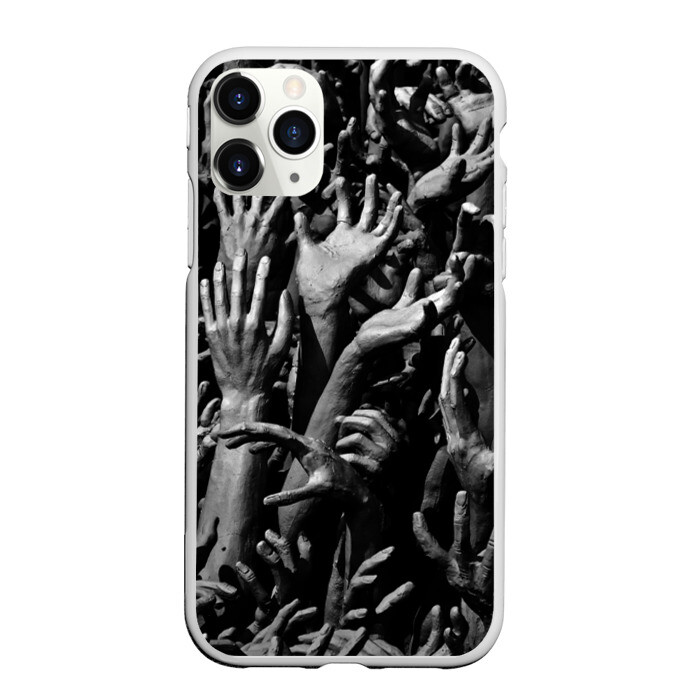Чехол для iPhone 11 Pro матовый Hands фото