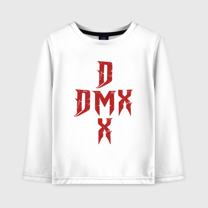 Детский лонгслив хлопок DMX Cross фото
