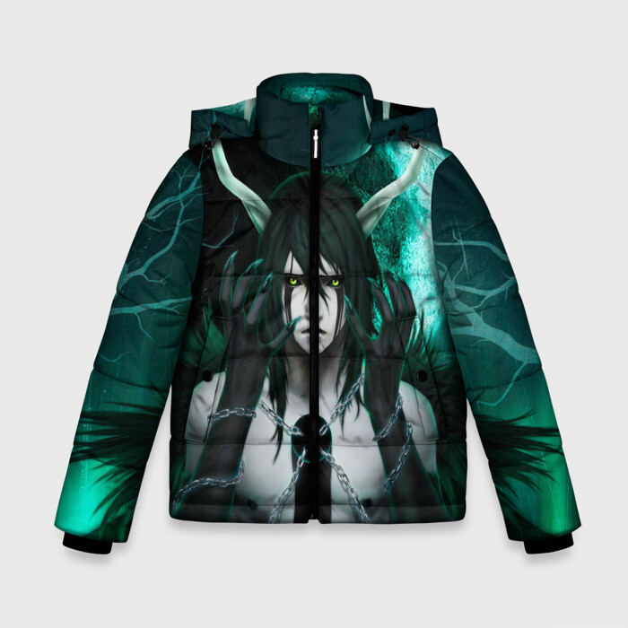 Зимняя куртка для мальчиков 3D Ulquiorra Schiffer Bleach фото