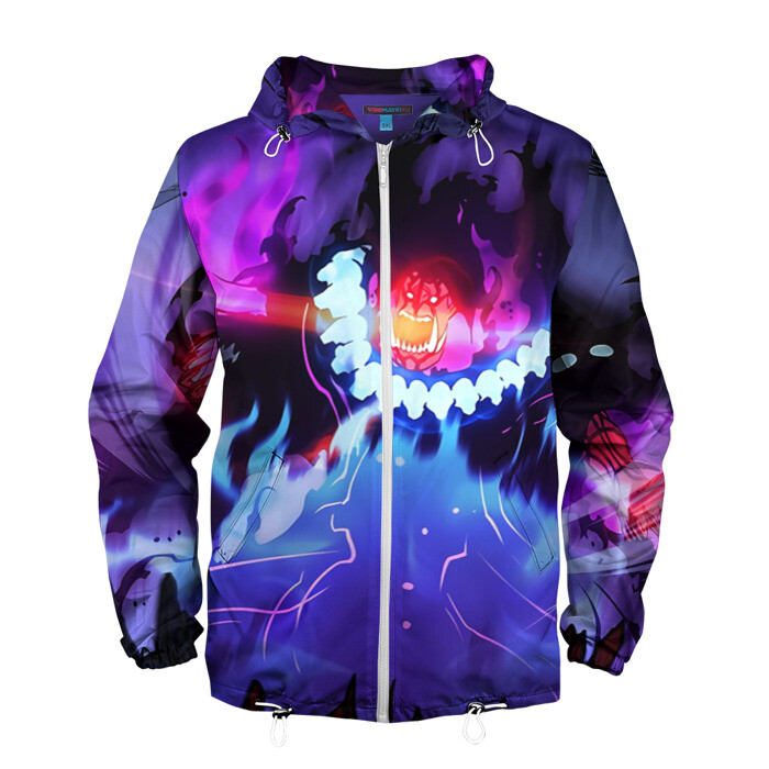 Мужская ветровка 3D Solo leveling фото