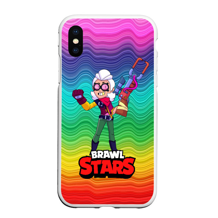 Чехол для iPhone XS Max матовый Белль Belle Brawl Stars фото