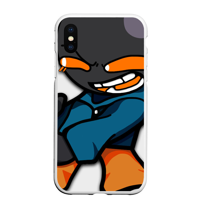 Чехол для iPhone XS Max матовый Friday Night Funkin Bomb kid фото