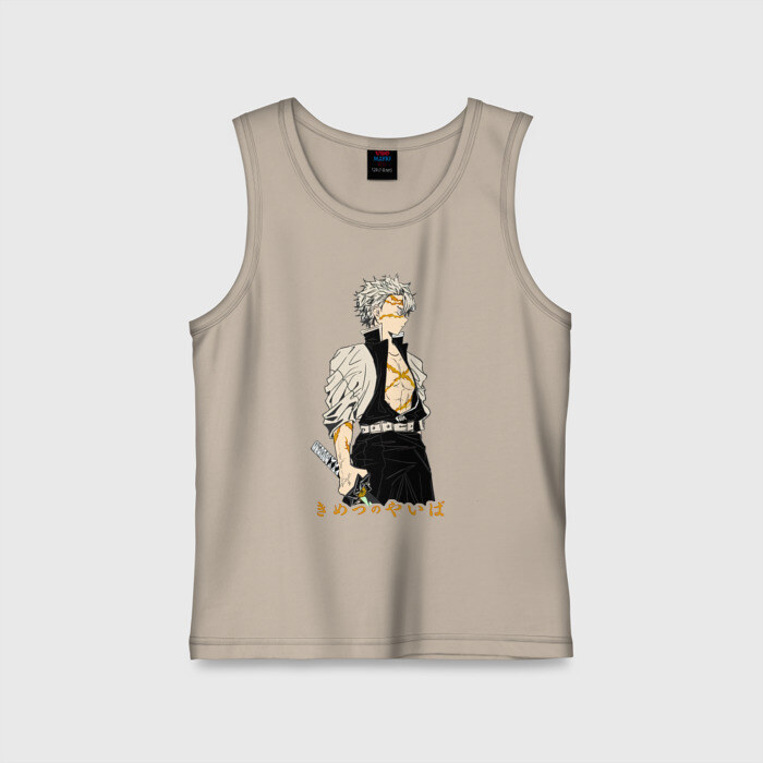 Детская майка хлопок Санеми Шинадзугава Kimetsu no Yaiba фото